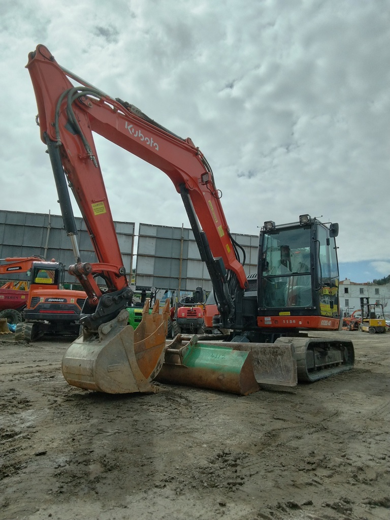 KUBOTA KX080-4A, 2017