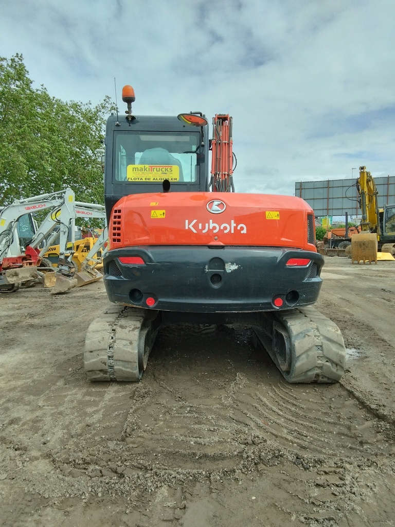 KUBOTA KX080-4A, 2017