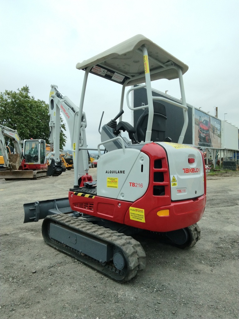 TAKEUCHI TB216, 2014