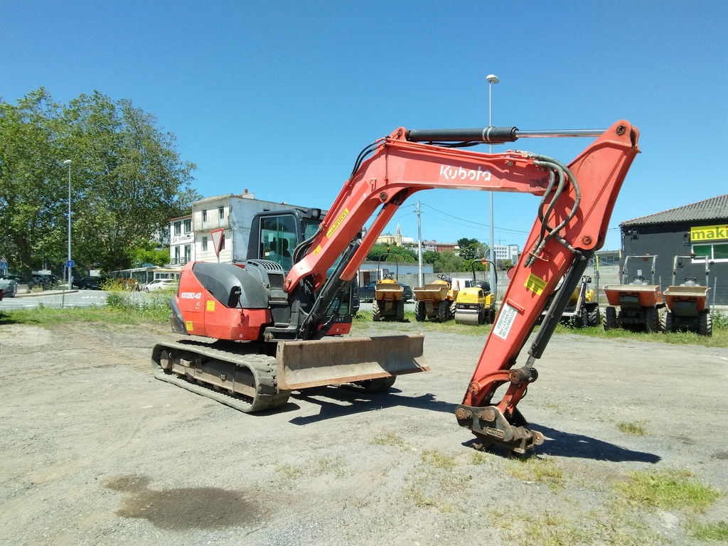 KUBOTA KX080-4, 2017