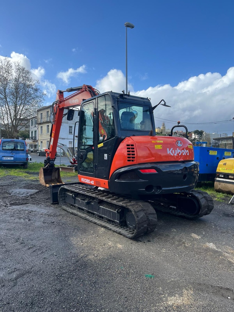 KUBOTA KX080-4, 2017